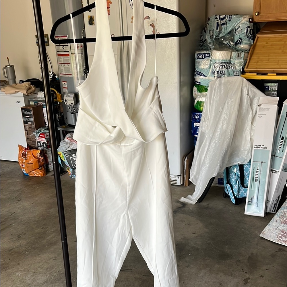 Elegant White Jumpsuit